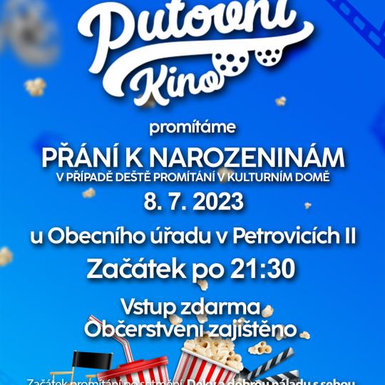 letní kino v sobotu 8.7.2023