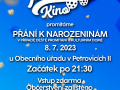 letní kino v sobotu 8.7.2023