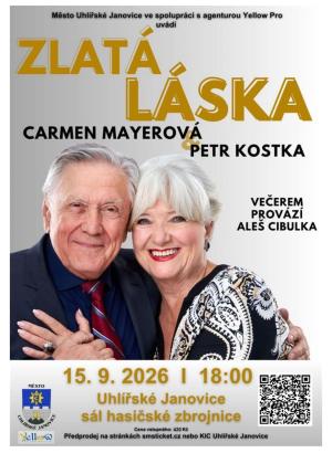 večer s umělci na pódiu
